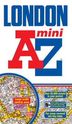 Mini London Street Atlas by Geographers A-Z Map Company image