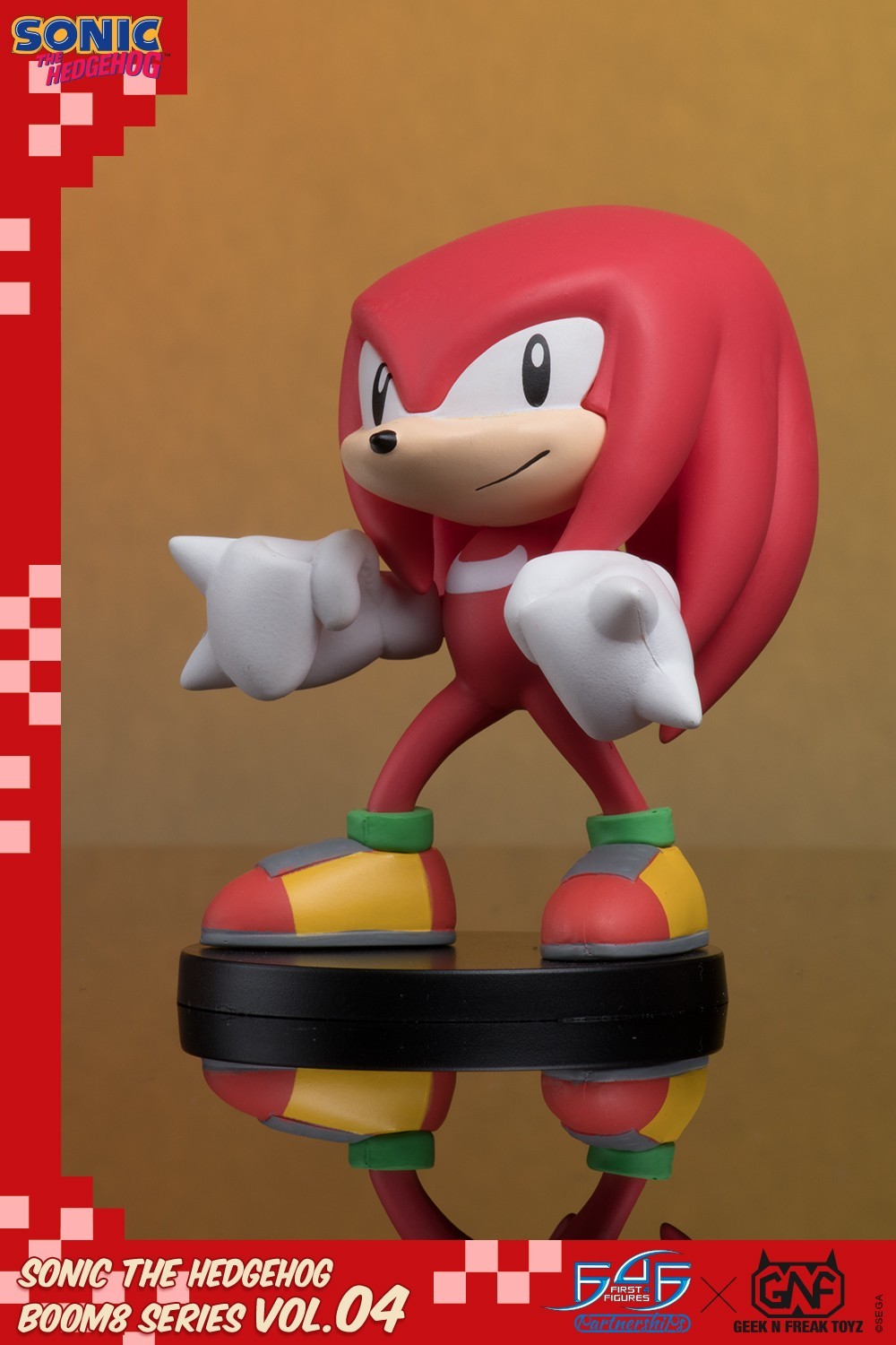 Sonic the Hedgehog: Knuckles - 3" Boom8 Figure image