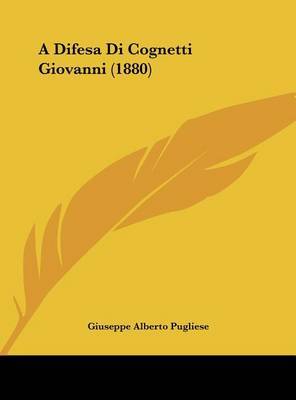 Difesa Di Cognetti Giovanni (1880) image