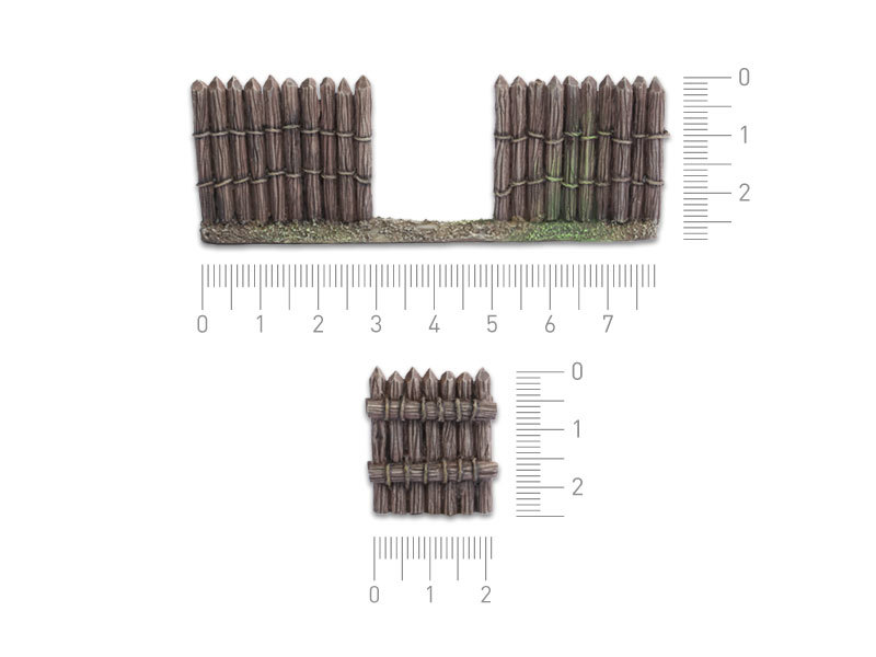 Wooden Stockade Gate (28mm) at Mighty Ape Australia