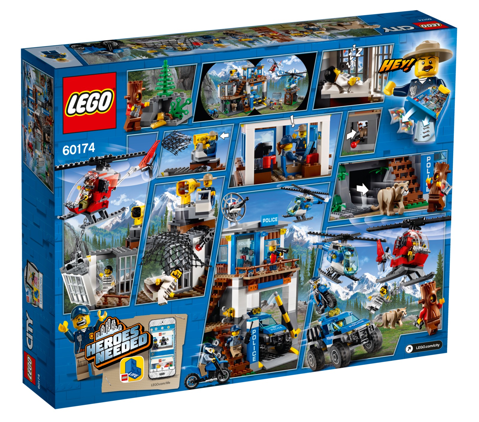 LEGO City: Mountain Police Headquarters (60174)