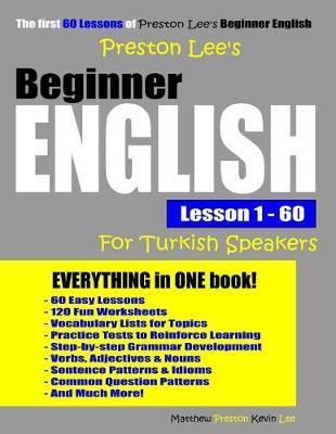Preston Lee's Beginner English Lesson 1 - 60 For Turkish Speakers by Matthew Preston image