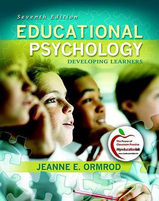Educational Psychology: Developing Learners by Jeanne Ellis Ormrod image