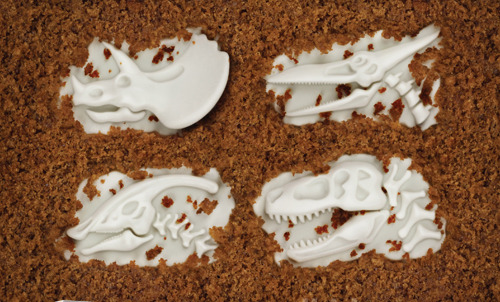 Fossil Food Cupcake Moulds - by Fred image