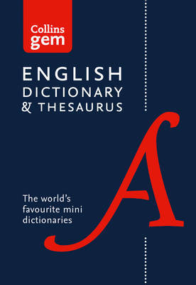 Collins English Gem Dictionary and Thesaurus by Collins Dictionaries image