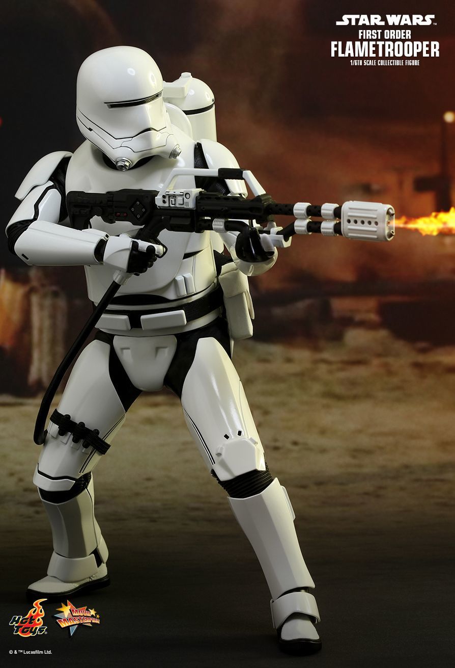 Star Wars: The Force Awakens - 12" First Order Flametrooper Figure image
