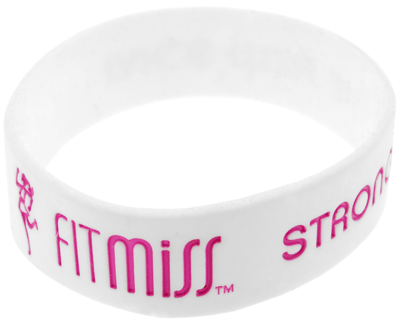 FitMiss Wrist Band - White image