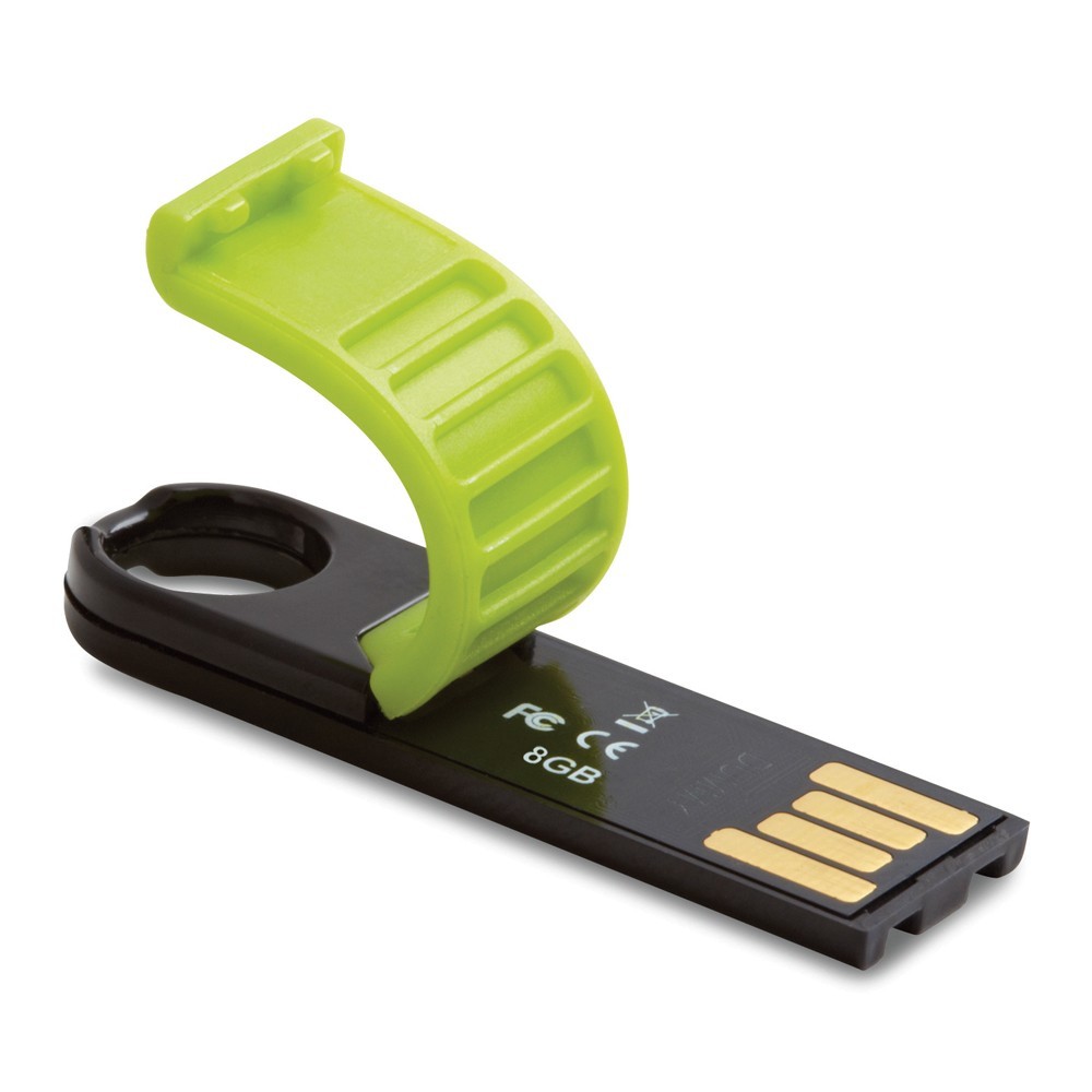 Verbatim Store'n'Go Micro+ USB Drive - 8GB (Eucalyptus Green) image