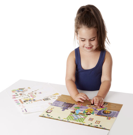 Melissa & Doug: Fairies Reusable Sticker Pad