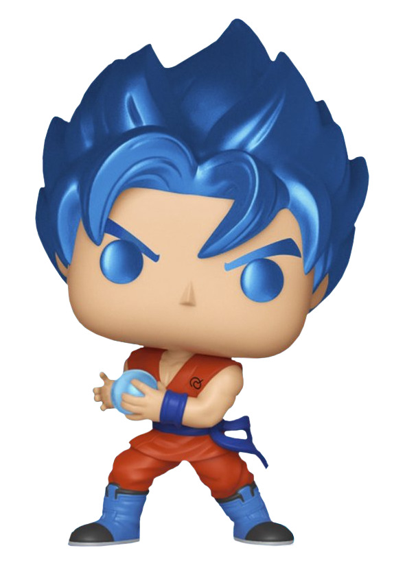 Dragon Ball Super – SSGSS Goku Kamehameha (Metallic) Pop! Vinyl Figure image