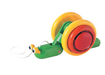 pull along snail