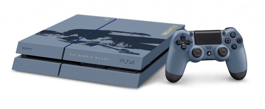 PS4 Uncharted 4 Limited Edition Console Bundle image