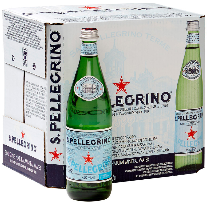 San Pellegrino Sparkling Water 750ml (12 Pack) at Mighty Ape NZ