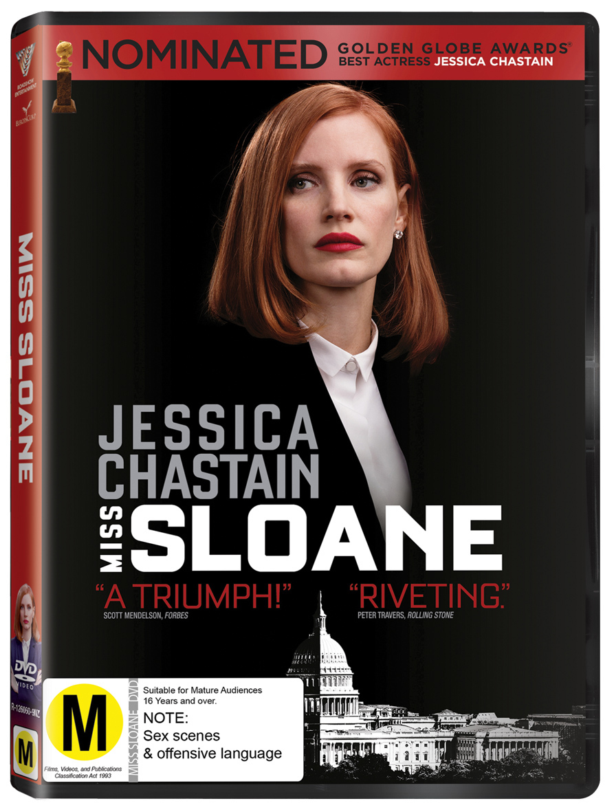 Miss Sloane DVD image