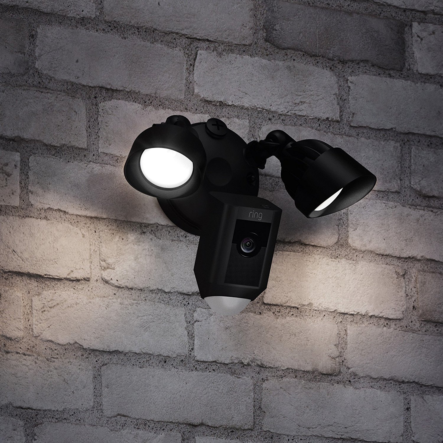 Ring: Floodlight Camera - Black