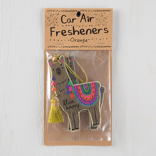 Natural Life: Air Freshener - Llive Happy Llama