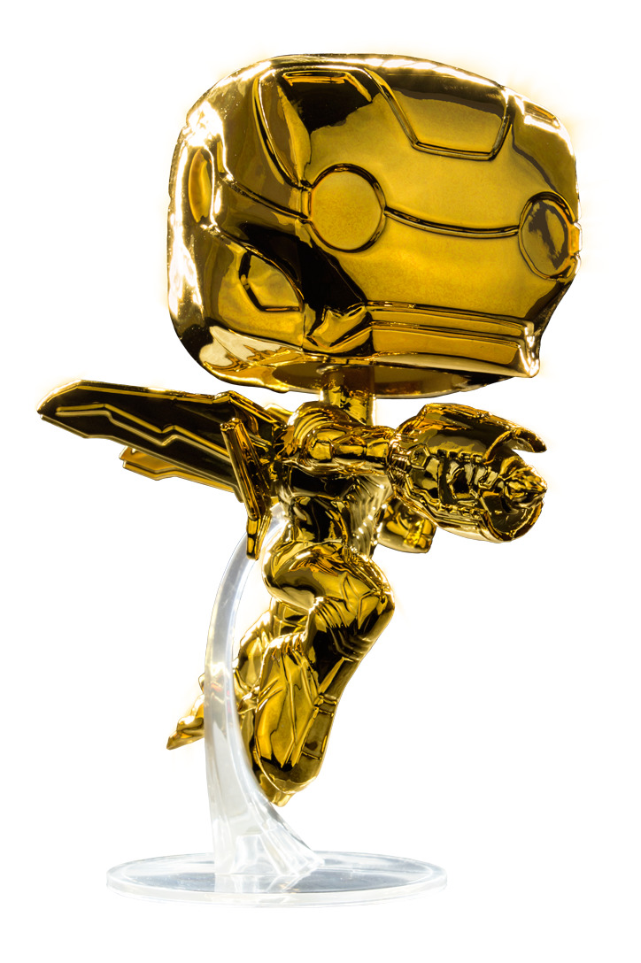 Iron Man (Gold Chrome) - Pop! Vinyl Figure image