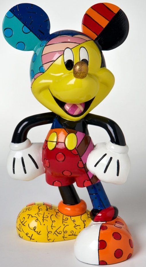 Romero Britto - Mickey Mouse Figurine Large