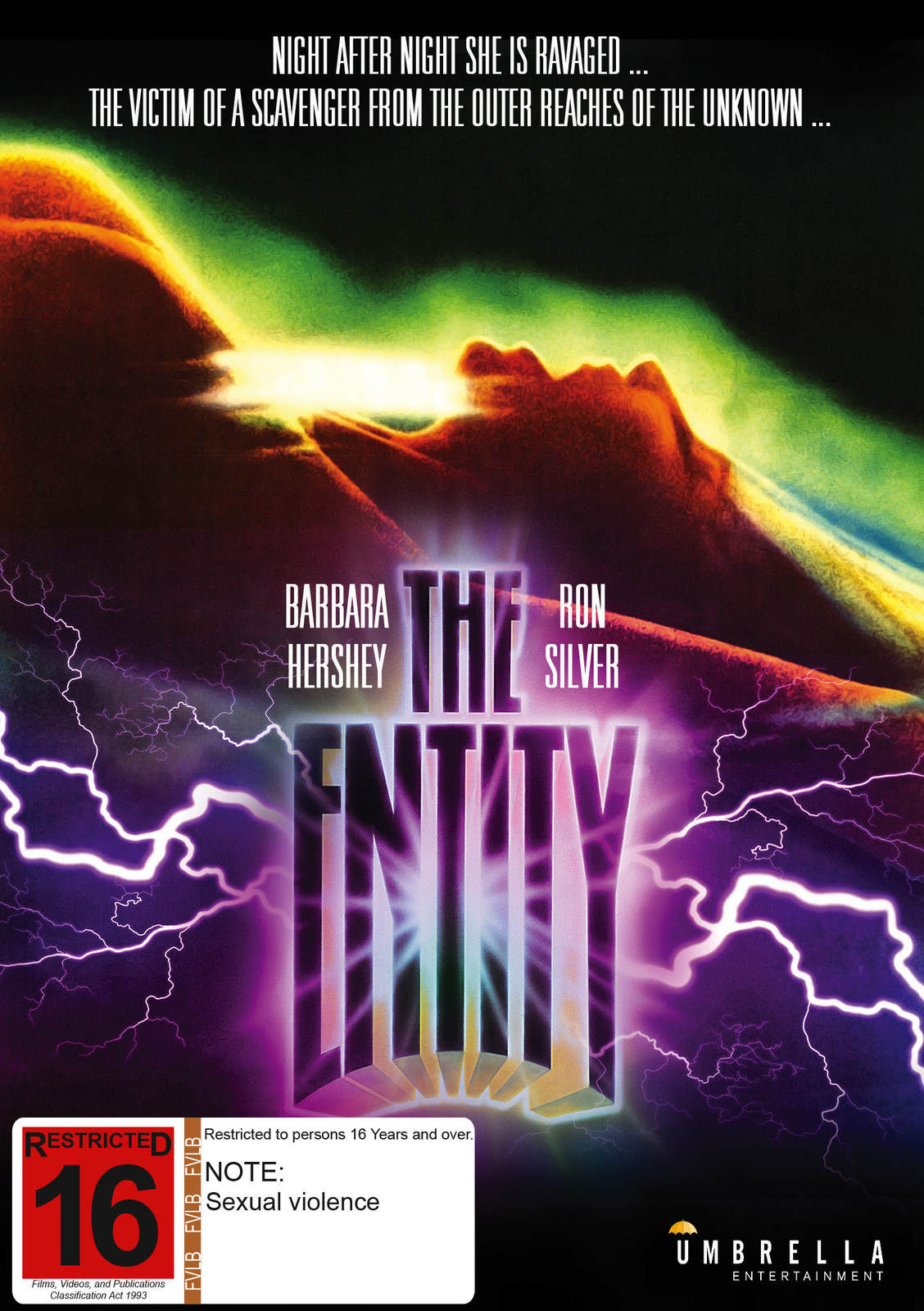 The Entity on DVD image