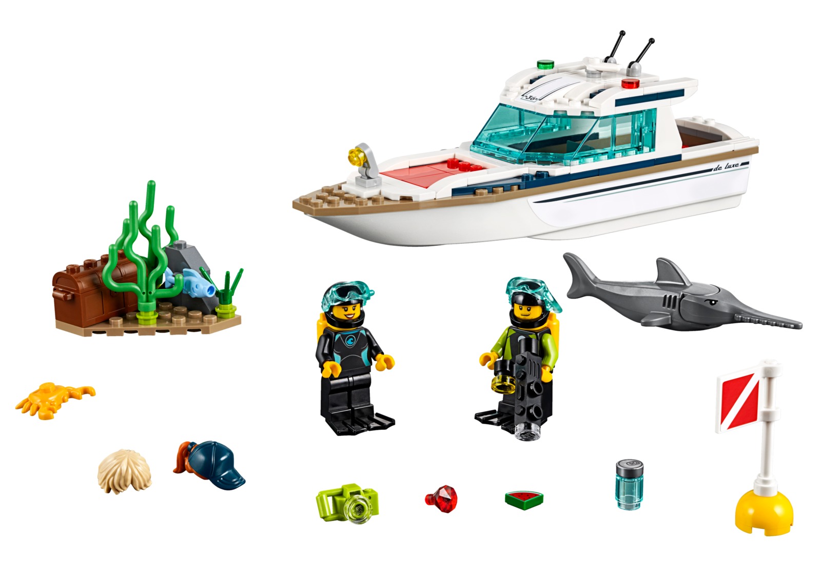 LEGO City: Diving Yacht (60221) image