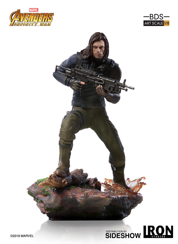 Avengers: Infinity War - 1/10 Winter Soldier - Battle Diorama Statue image