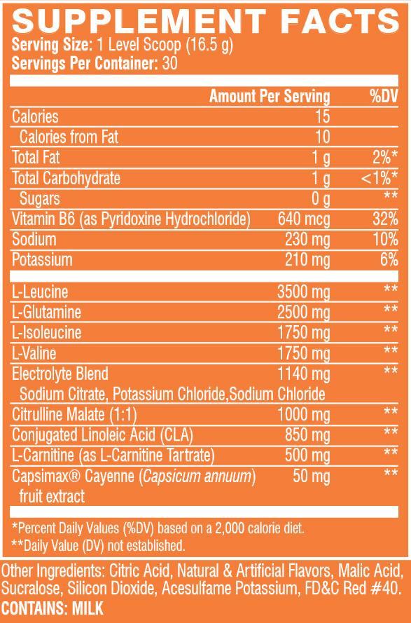Scivation XTEND Ripped Fat Burner - Strawberry Kiwi (30 serves) image
