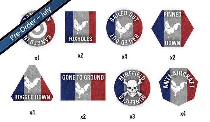 Team Yankee: French Token set image