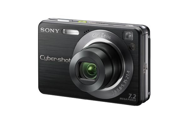 Sony DSCW110B 7.2MP 4 x OPT 2.5inch LCD - Black