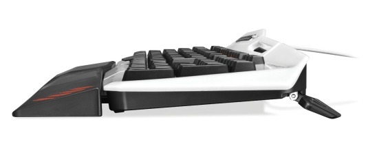 Mad Catz STRIKE 3 Gaming Keyboard (White) for PC image