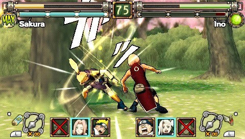 Naruto: Ultimate Ninja Heroes (Platinum) for PSP image