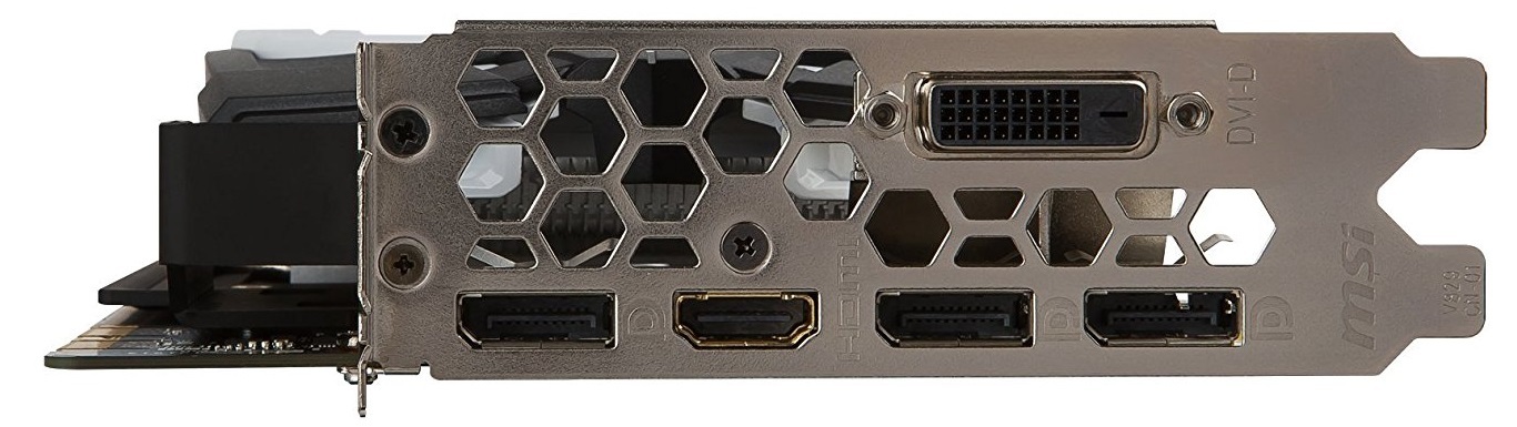 MSI GeFroce GTX 1080 Armor OC 8GB Graphics Card image