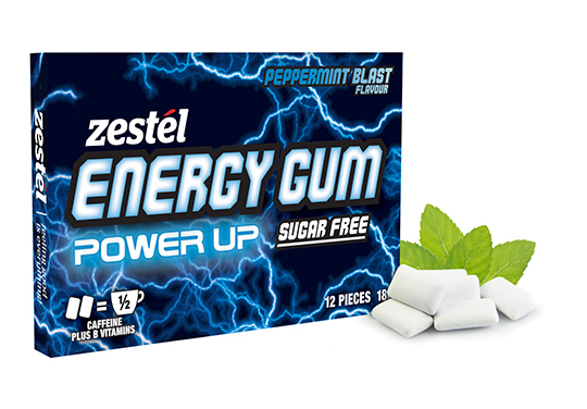 Zestel Energy Gum - Peppermint Blast image