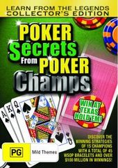 Poker Secrets From Poker Champs - Collector's Edition on DVD Poker Secrets From Poker Champs - Collector's Edition on DVD