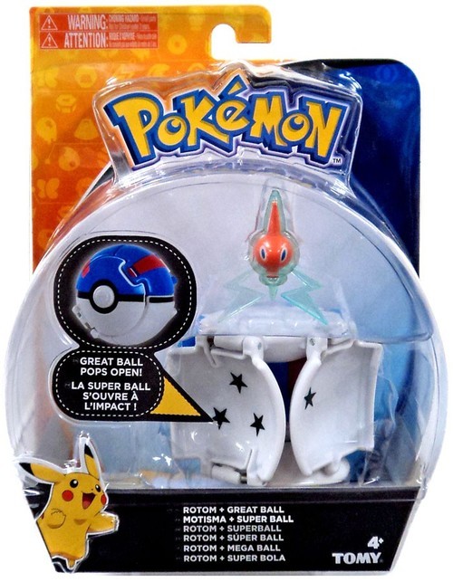 Pokémon: Rotom & Great Ball - Throw 'n' Pop Set