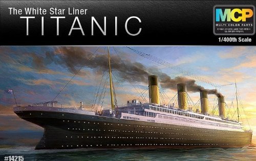 Academy R.M.S Titanic MCP Colour Parts 1/400 Model Kit