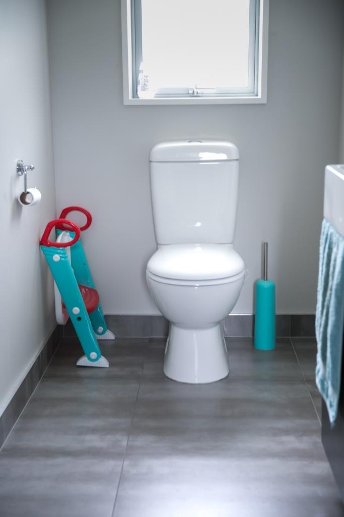 Moose Step on up Toilet Trainer-Aqua/Red image
