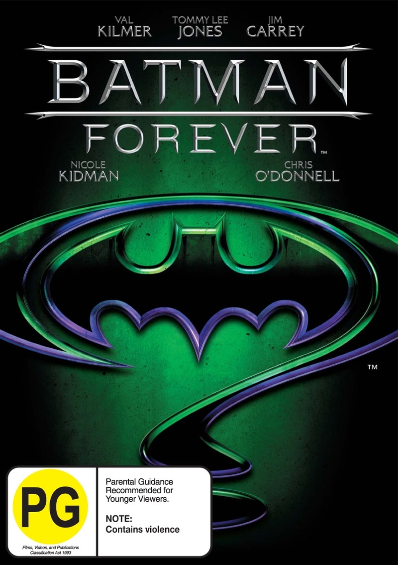 Batman Forever on DVD image