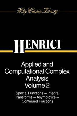 Applied and Computational Complex Analysis, Volume 2 by Peter Henrici image