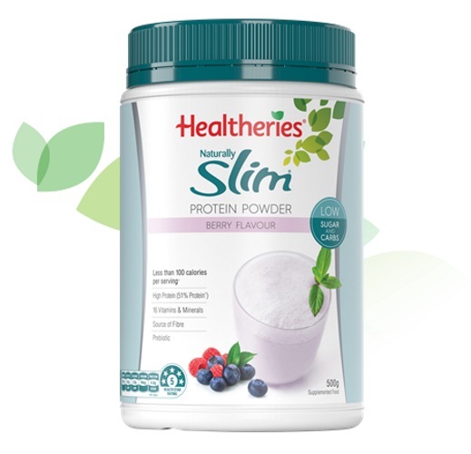 Healtheries Naturally Slim Meal Replacement - Summer Berry 500g image