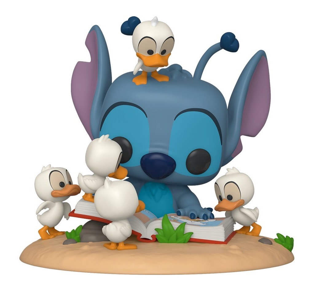 Stitch with Ducks Pop! Deluxe Figure at Mighty Ape NZ