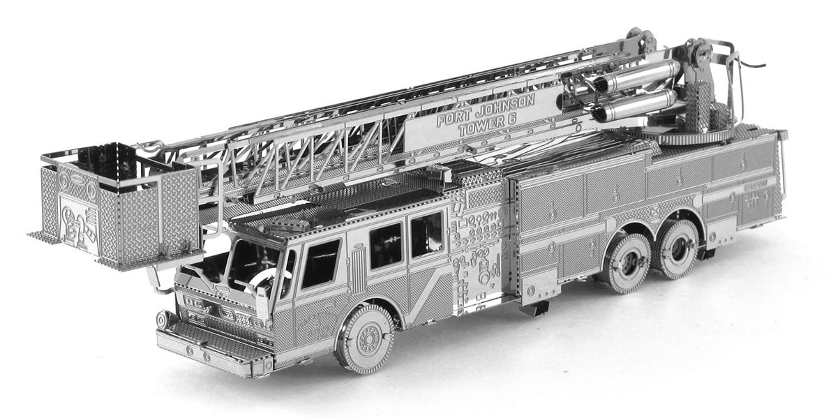Metal Earth NYFD Fire Truck Model Kit at Mighty Ape NZ