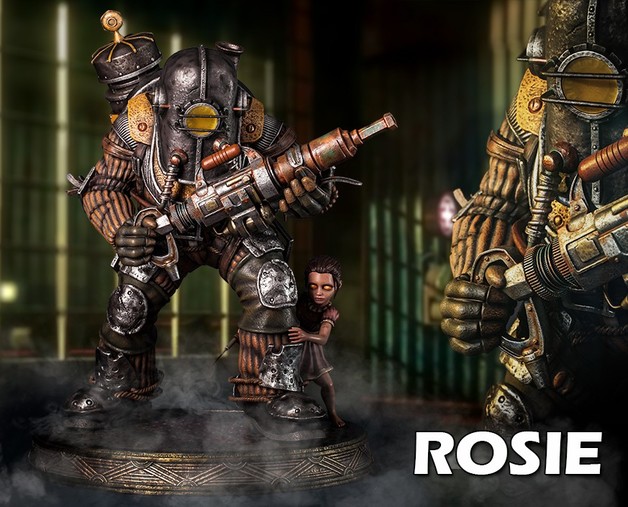 bioshock big daddy statue