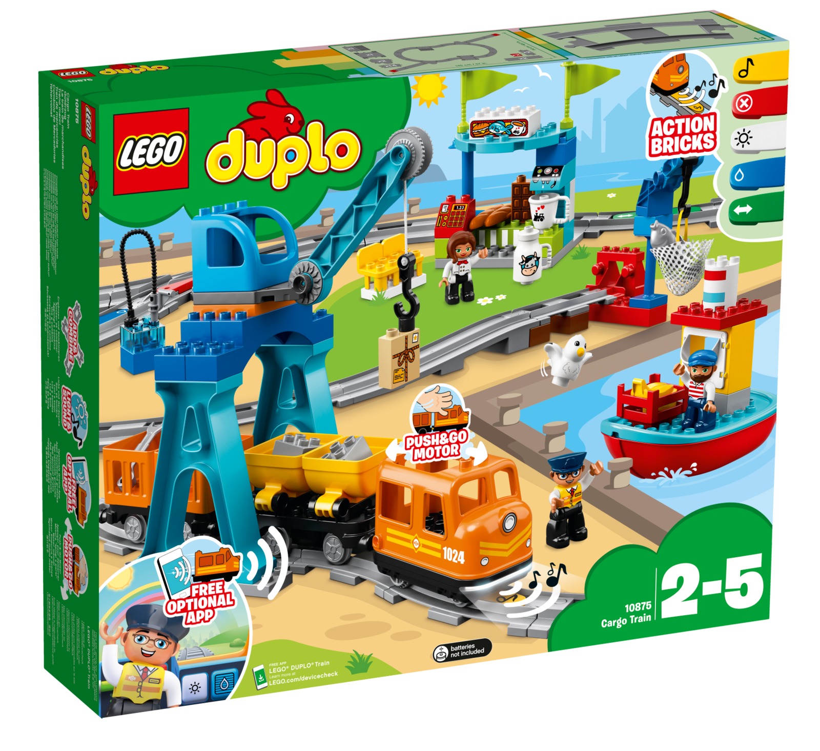 LEGO DUPLO: Cargo Train (10875) image