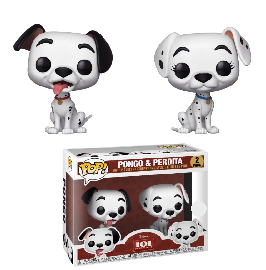 101 Dalmatians: Pongo & Perdita - Pop! Vinyl 2-Pack image