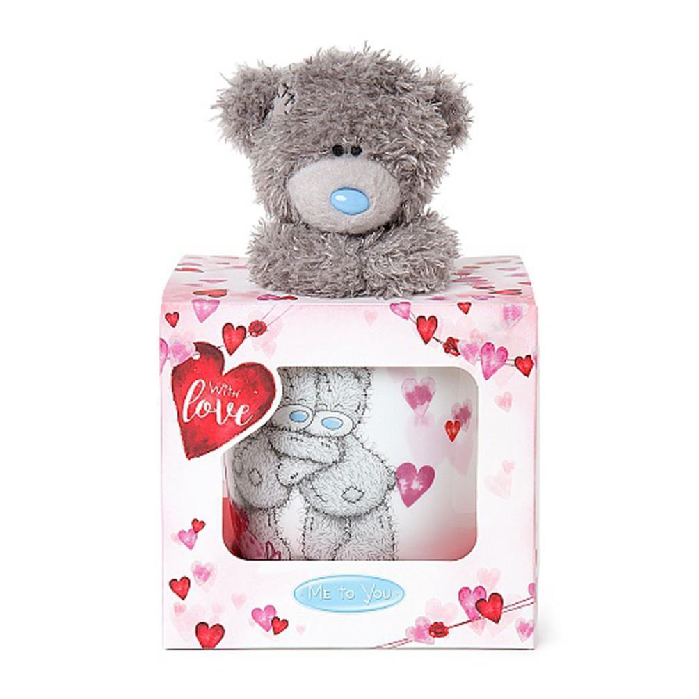 Me to You: With Love Bear Mug & Plush Gift Set image