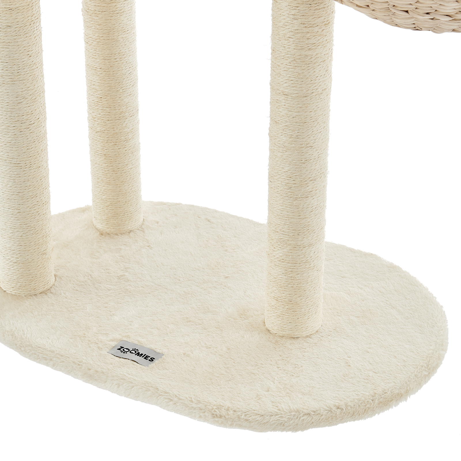Buy Zoomies Multi Level Wicker Cat House & Scratching Post 153cm at