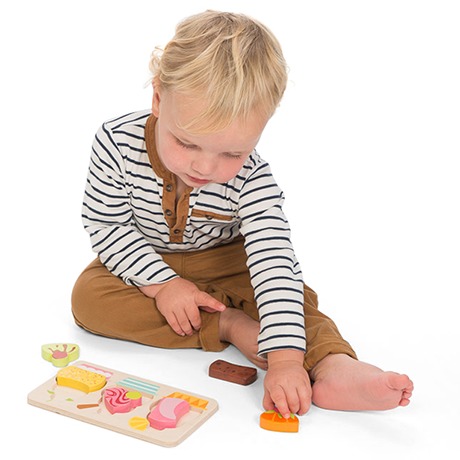 Le Toy Van: Petilou - Cherry Sundae Puzzle image