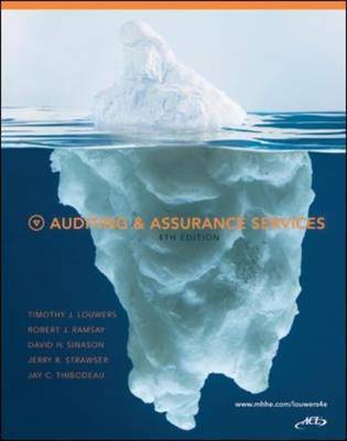 Auditing and Assurance Services on Hardback by Timothy J. Louwers