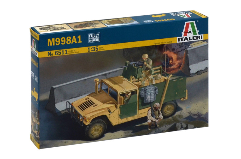 Italeri 1:35 M998A1 Up-Armoured Humvee Model Kit | at Mighty Ape NZ