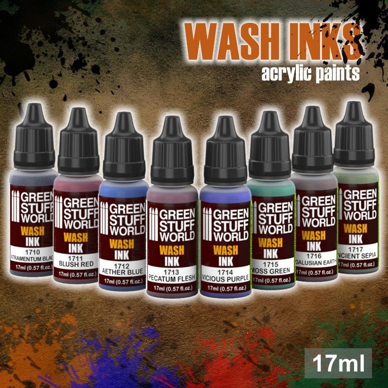 Acrylic Wash Paint Set at Mighty Ape Australia